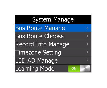 Audioguida con antenna GPS per treni e autobus turistici - Schermata di carico e scelta dell'itinerario